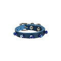 Cattie Beaded Leather Cat Collar Small 1x16-20cm