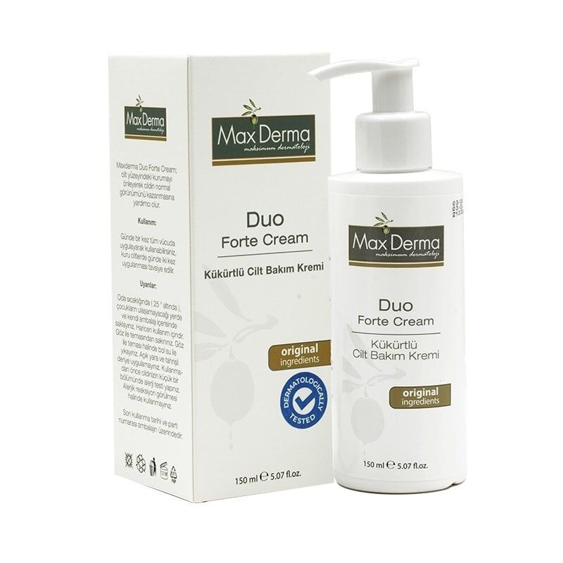Max Derma Duo Sulfur Cream for Skin Balance 150ml