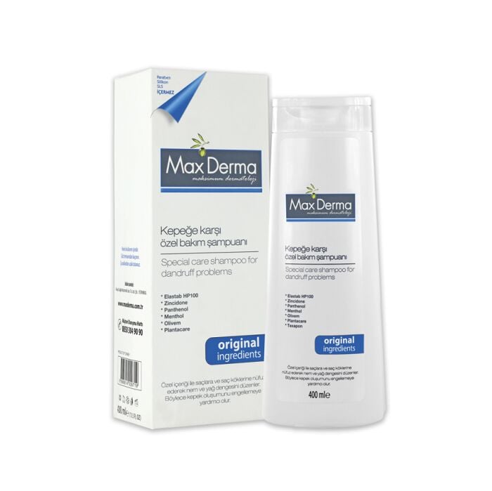 Max Derma Anti-Dandruff Care Shampoo for Scalp Balance 400 ml
