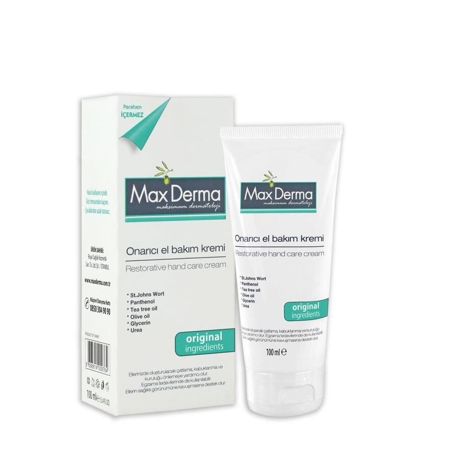 Max Derma Restorative Hand Care Cream with Olive Oil 100 ml