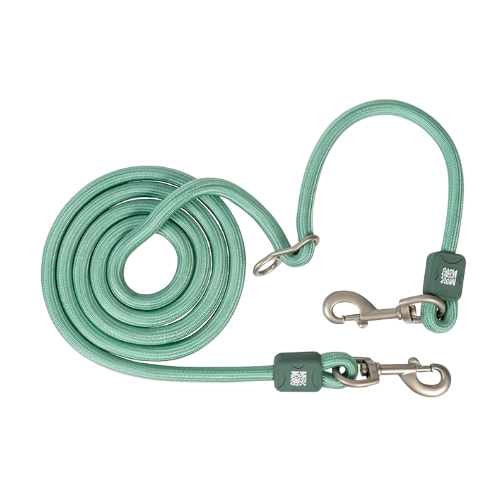 Max & Molly Matrix 2.0 Multi-Function Rope Leash Jade Small