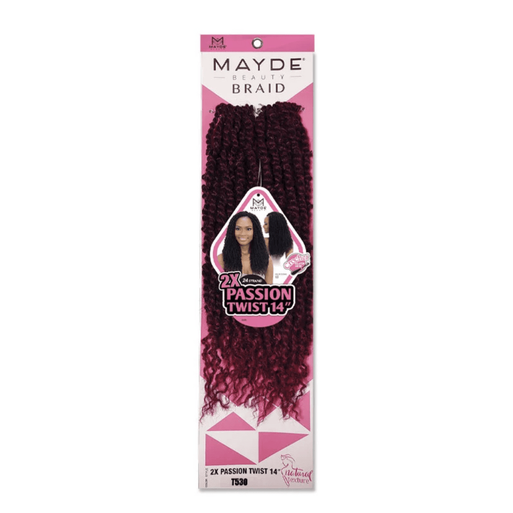Mayde Beauty Braid 2X Passion Twist, 18"