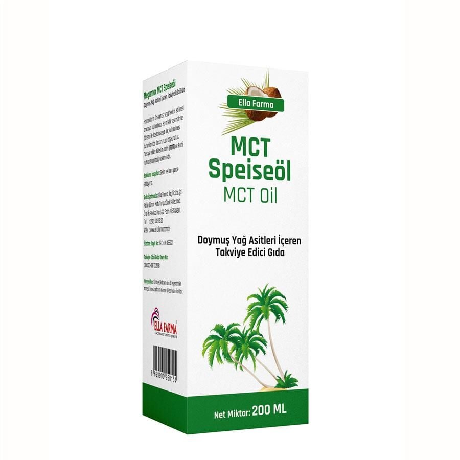 Ella Farma MCT Oil Pure Medium Chain Triglycerides 200 ml