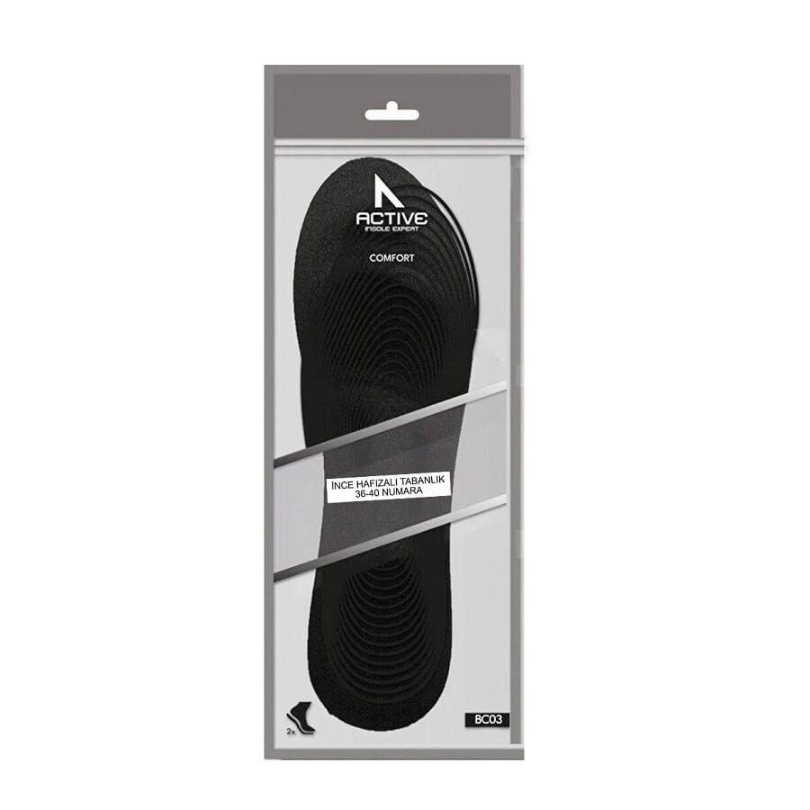 Poblex Medigel Active Slim Memory Foam Insoles Size 36-40