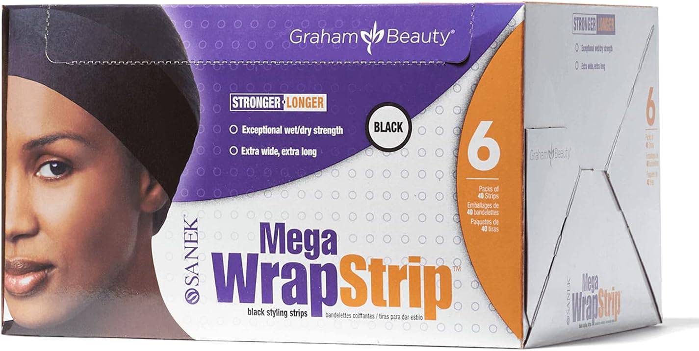 Mega Wrap Strip Refills Black