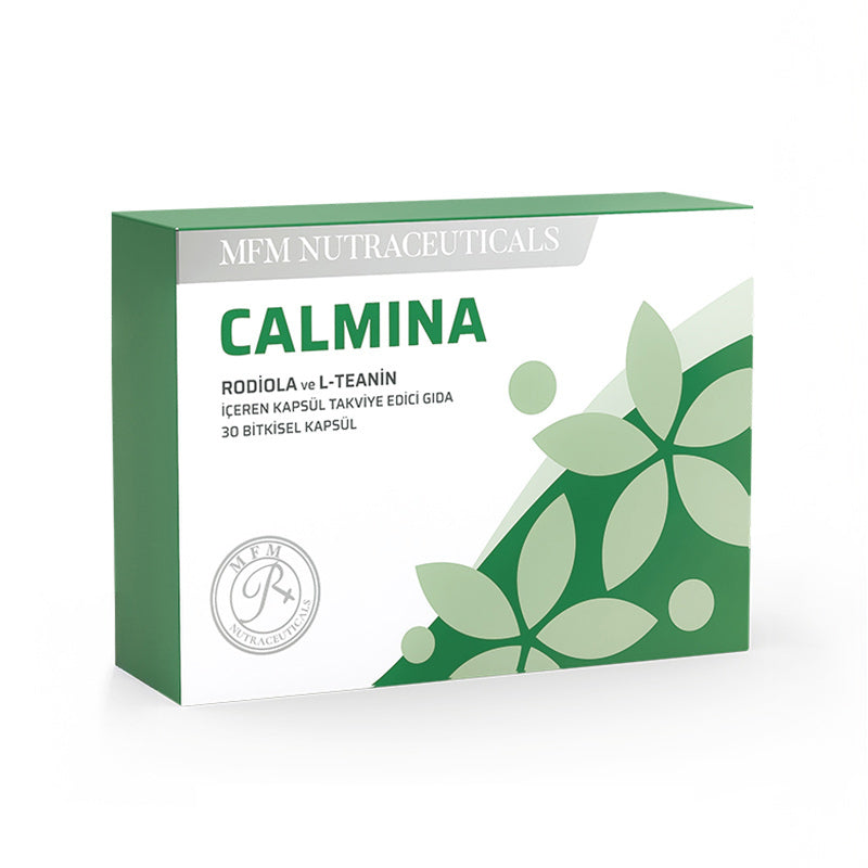 Mfm Nutraceuticals Calmina Rhodiola & L-Theanine Supplement 30 Caps