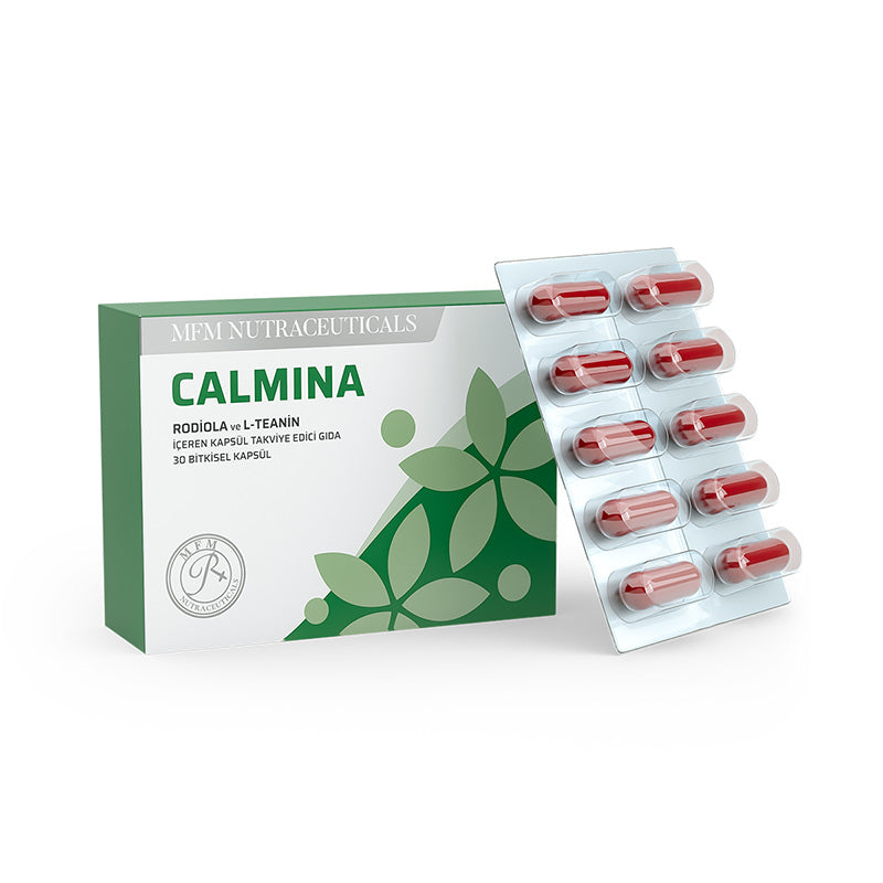 Mfm Nutraceuticals Calmina Rhodiola & L-Theanine Supplement 30 Caps