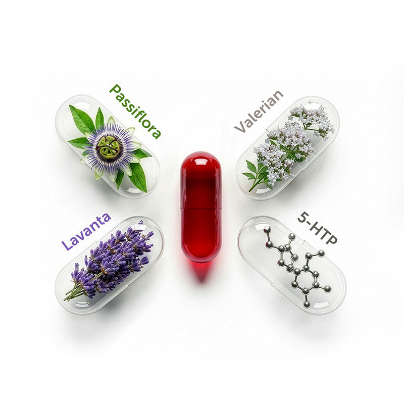 MFM Nutranight Herbal Supplement with 5-HTP 30 Capsules