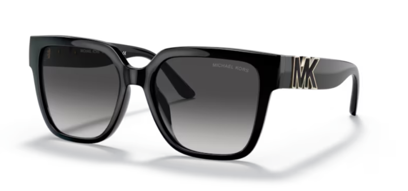 Michael Kors MK2170U Black Square Women's Sunglasses 54mm