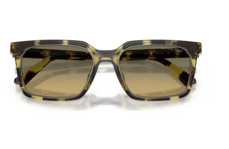 Michael Kors MK2282U Olive Tortoise Rectangle Sunglasses 55mm