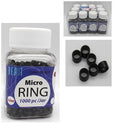 VIP Extensions Micro-Ring 4.5mm Black 1000pcs/Jar