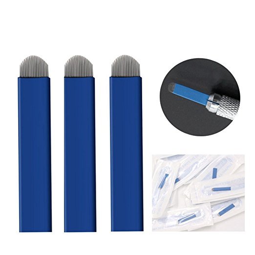 Microblading Needles Permanent Makeup Manual Eyebrow Blades