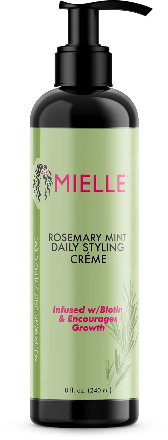 Mielle Organics Rosemary Mint Multi-Vitamin Daily Styling Creme 8 oz