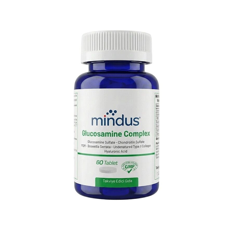 Mindus Glucosamine Complex Joint Support Supplement 60 Tablets