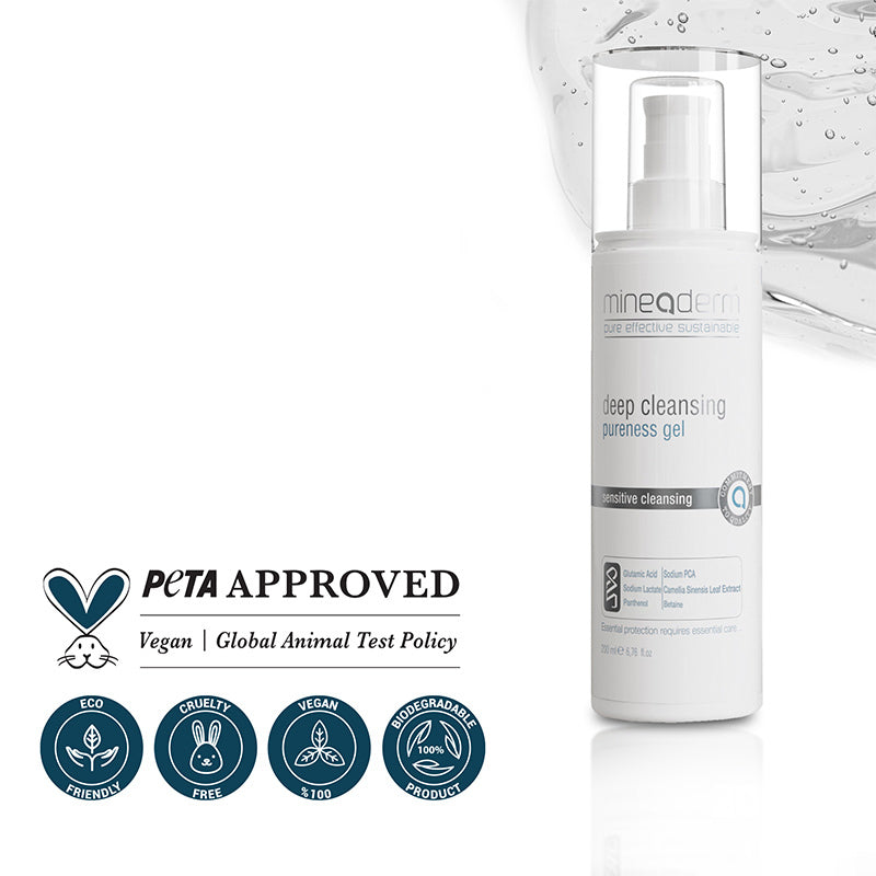 Mineaderm Deep Cleansing Pureness Gel Face Wash 200 ml