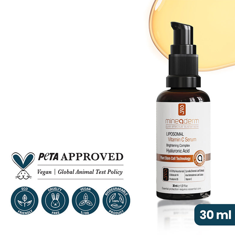 Mineaderm Liposomal Vitamin C Serum Brightening Support 30 ml