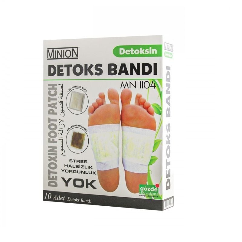 Minion Detoksin Detox Foot Pads for Relaxation 10 Count