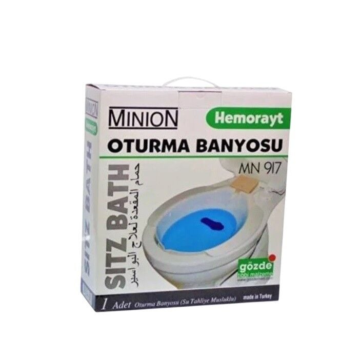 Minion Hemorayt Sitz Bath for Post-Procedure Comfort