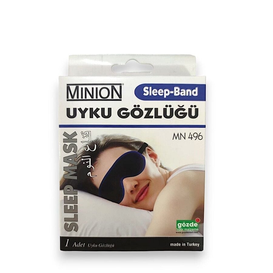 Minion Sleep Mask MN496 Comfortable Travel Eye Cover 1 Count