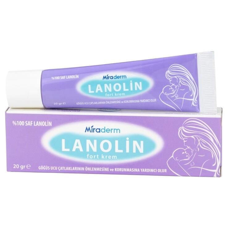 Miraderm Lanolin Fort Nipple Cream Soothing Care 20 g