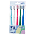 Mis Ipi Extra Soft Toothbrush Family Pack for Sensitive Gums