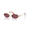 Miu Miu 0MU A54S Gold Frame Designer Women Sunglasses 51mm