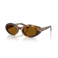 Miu Miu 0MU B09S Havana Brown Women Sunglasses 52mm