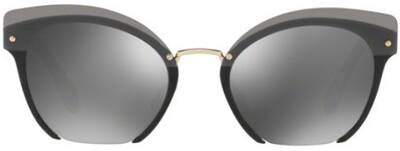 Miu Miu 53T Cat-Eye Sunglasses with Yellow Metal Frames 53mm