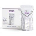 Mochi Breast Milk Storage Bags Leak-Resistant 200 ml 50 Count