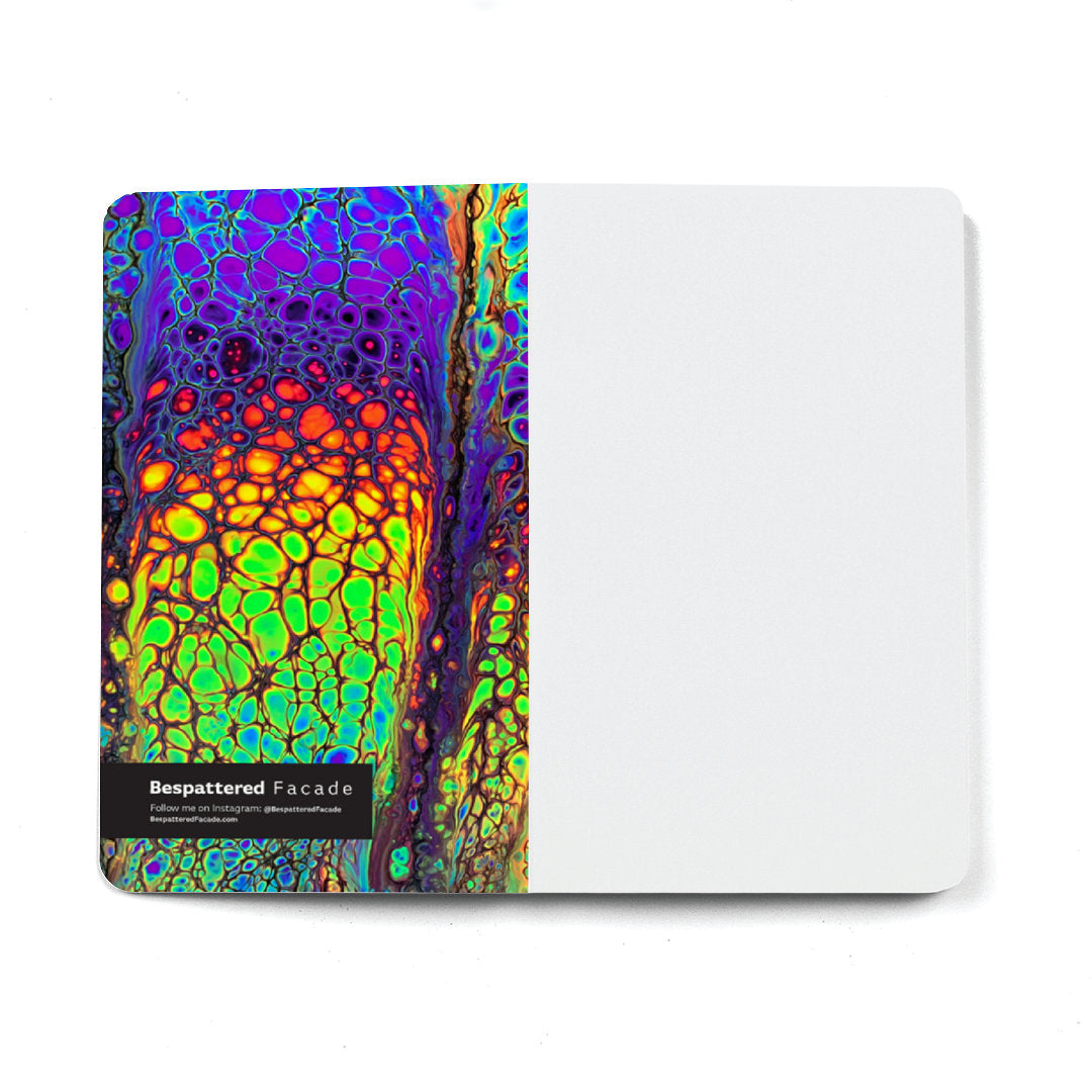 Bespattered Facade "Neon Lava" Notebook
