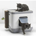 Moderna Cat Concept Hooded Litter Box for Privacy Grey