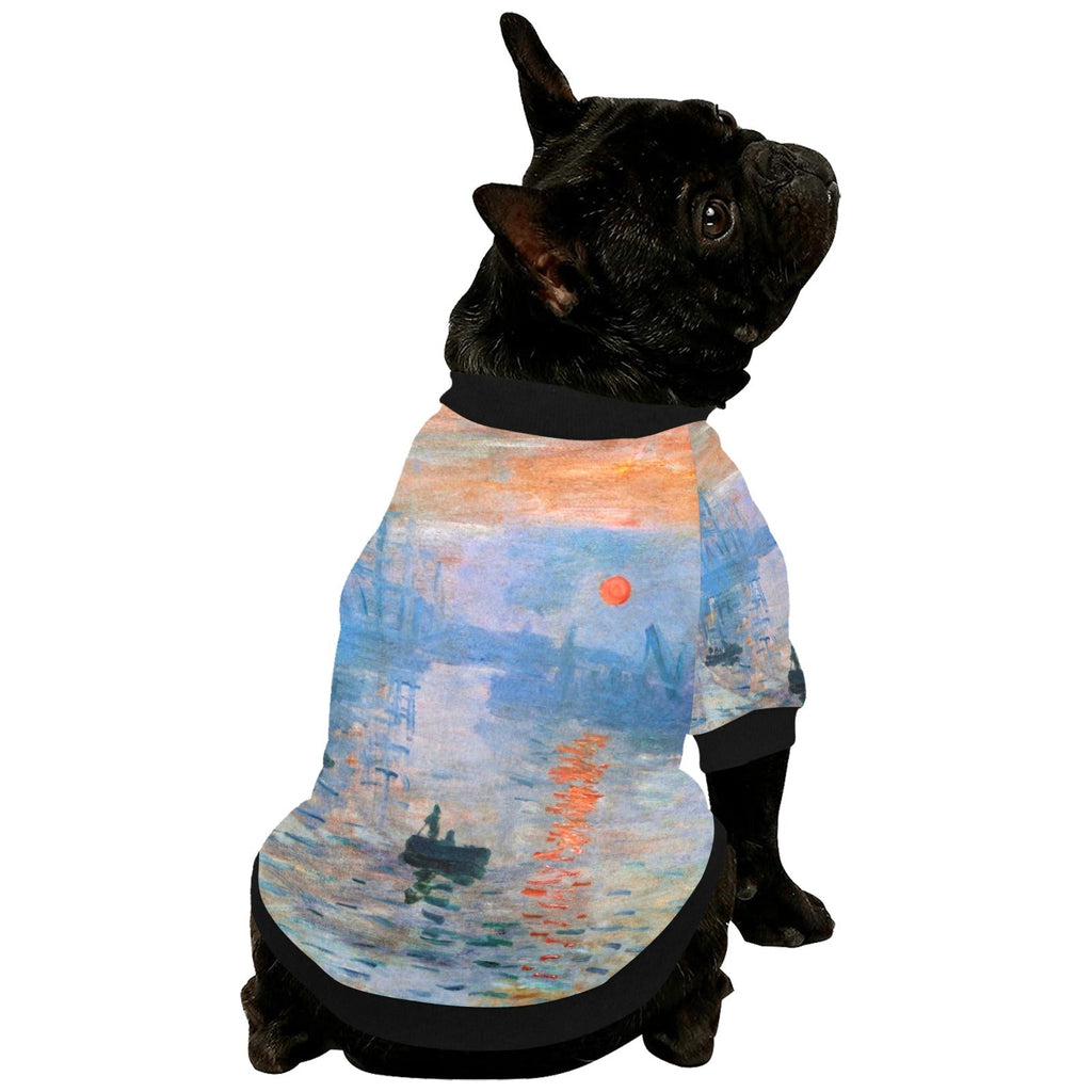 Monet Impression, Sunrise Round Neck Shirt