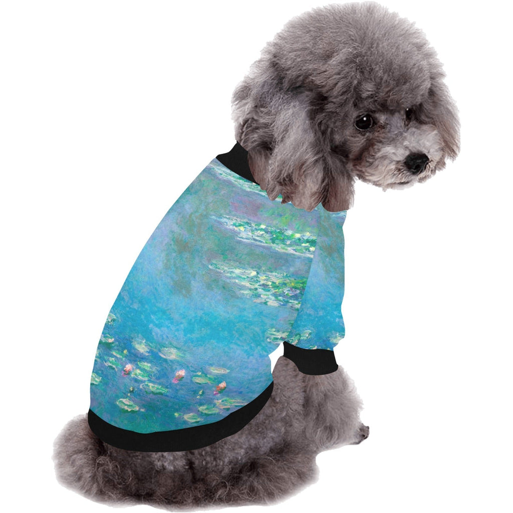 Monet Water Lilies Round Neck Shirt