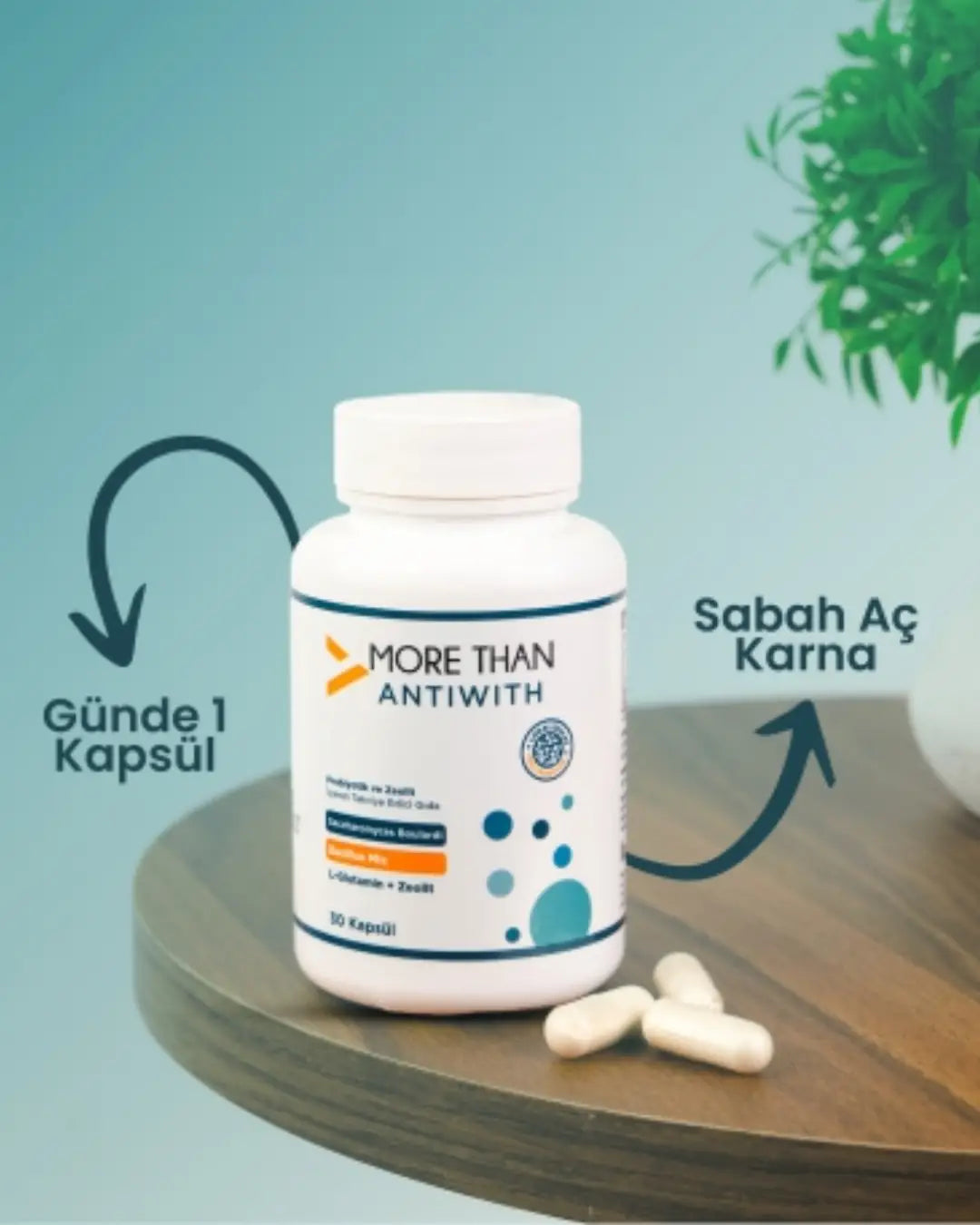 More Than Antiwith Dietary Supplement for Wellness 30 Capsules