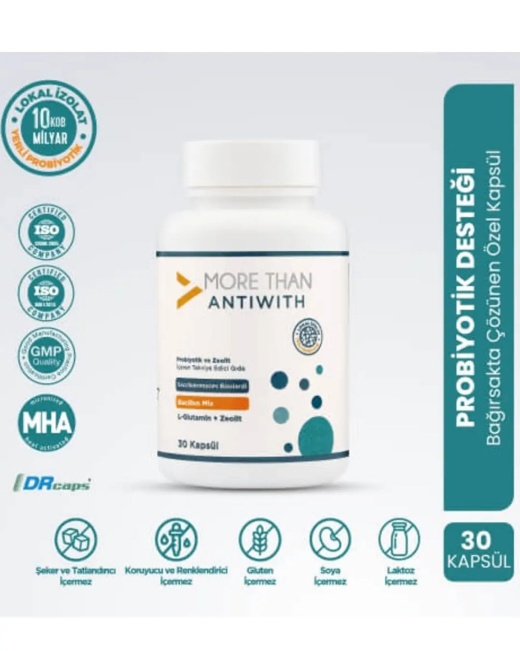 More Than Antiwith Dietary Supplement for Wellness 30 Capsules