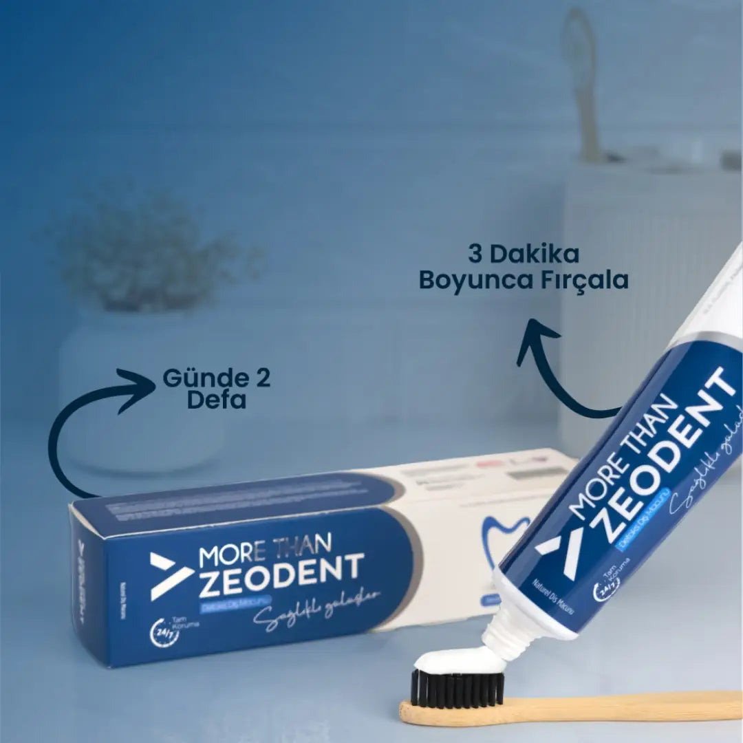 More Than Zeodent Natural Fluoride-Free Toothpaste 100g