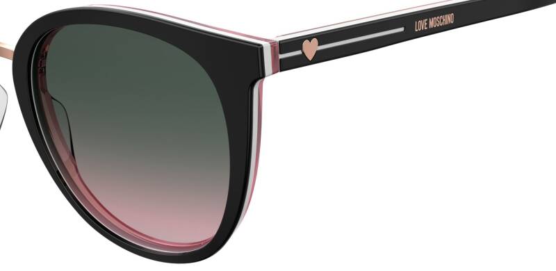 Moschino Love Green Women's Sunglasses with 51mm Lens
