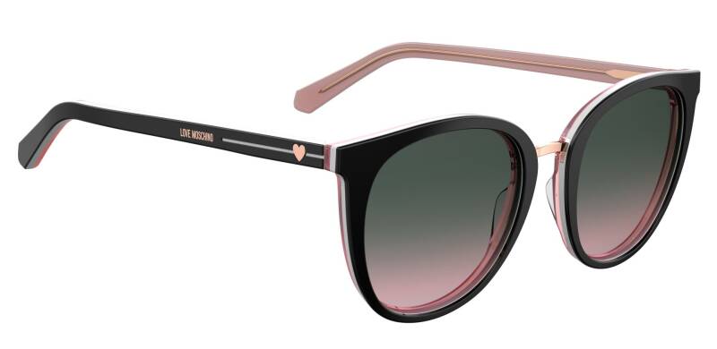 Moschino Love Green Women's Sunglasses with 51mm Lens