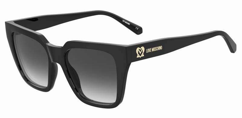 Moschino Love Grey Women's Sunglasses with 52mm Lens