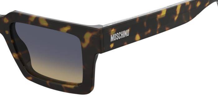 Moschino MOS 214/S Unisex Rectangular Sunglasses 52mm