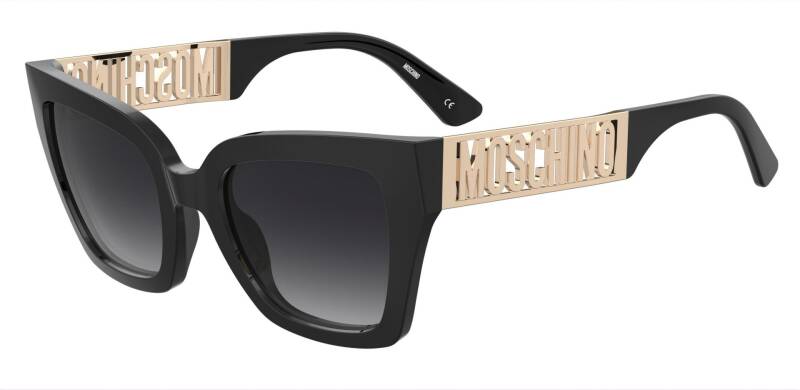 Moschino Dark Grey Square Women's Sunglasses MOS161/S