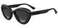 Moschino MOS163/S Dark Grey Square Women's Sunglasses