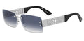 Moschino MOS169/S Dark Blue Shaded Women's Sunglasses 61mm