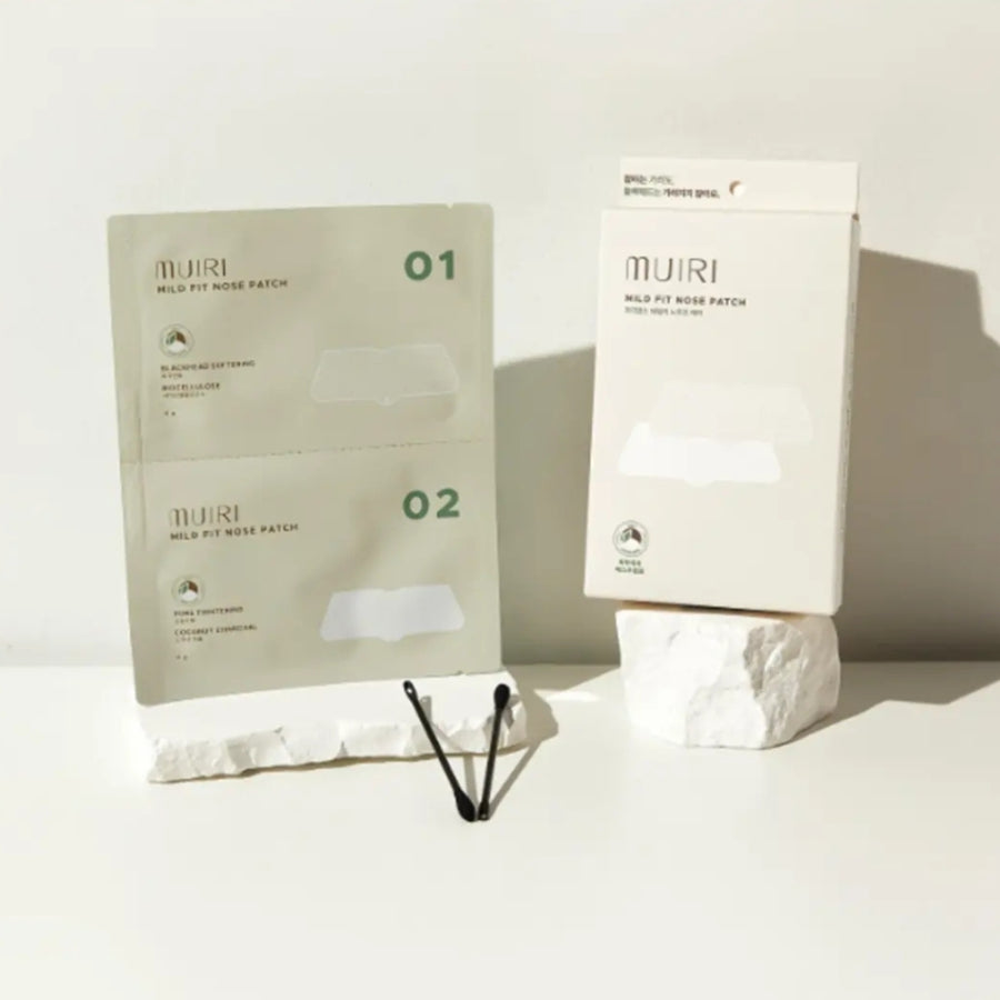 Muiri Mild Fit Nose Patch 2-Step Pore & Blackhead Cleanser