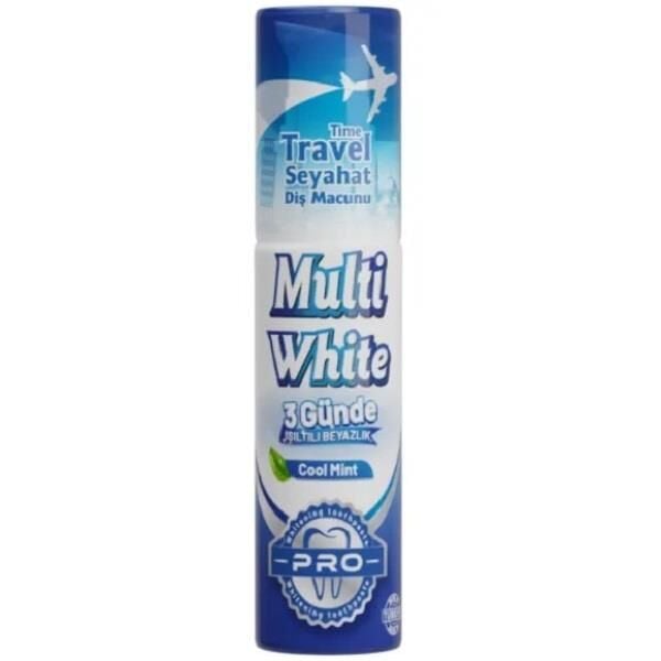 Multi White Cool Mint Travel Toothpaste Fresh Breath 50ml