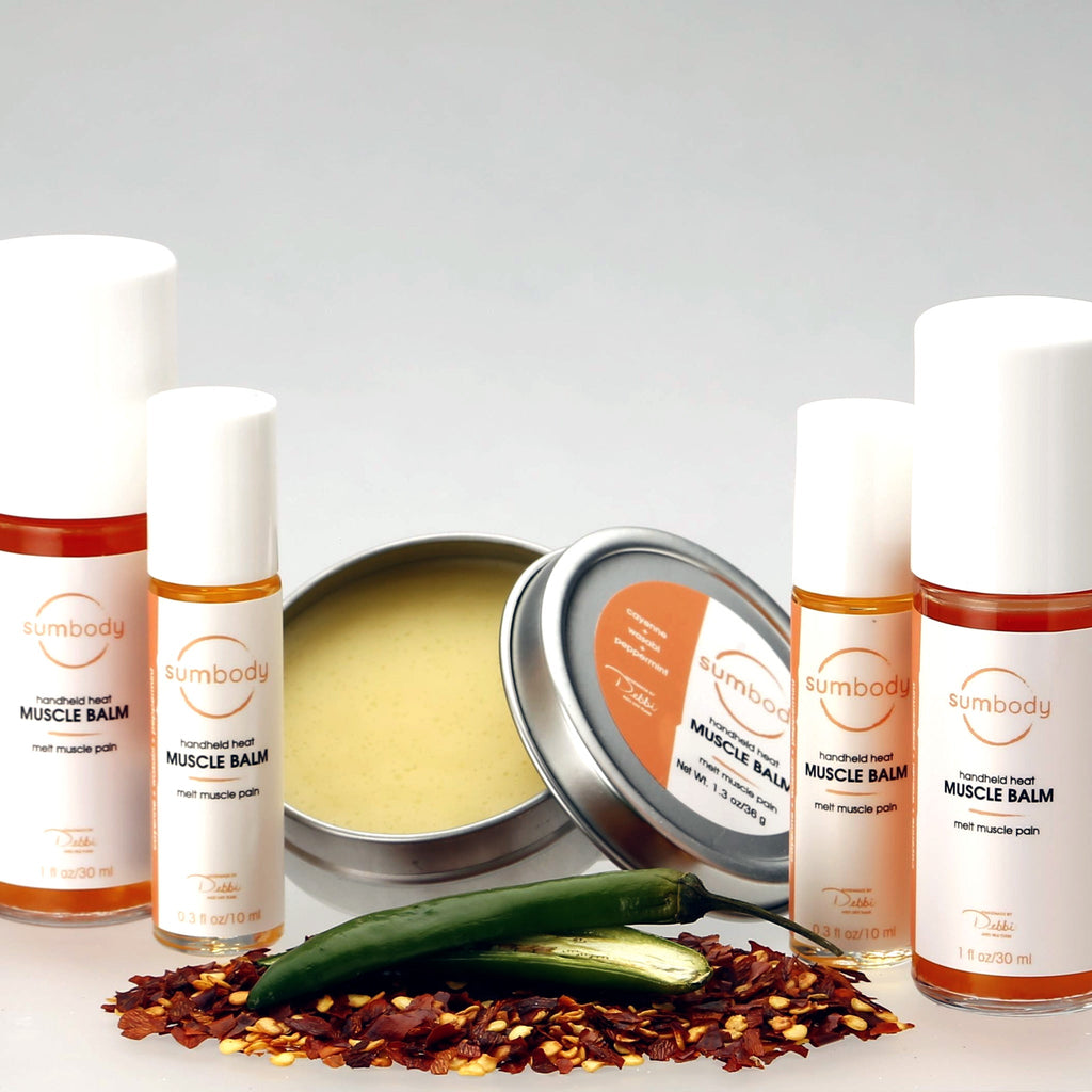 Handheld Heat Muscle Balms