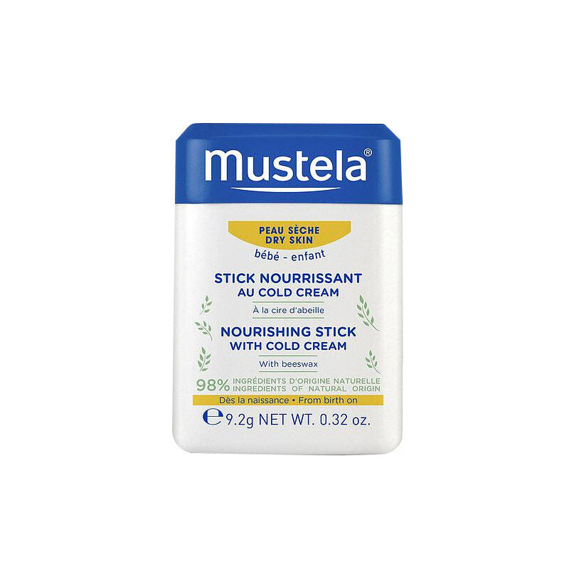 Mustela Nourishing Stick with Cold Cream for Dry Areas 9.2g