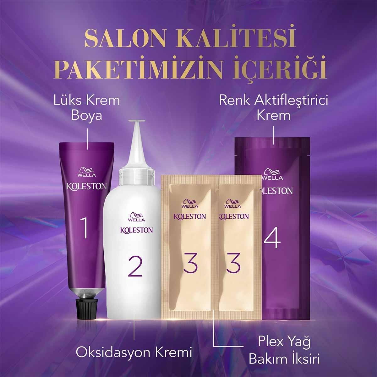 Wella Koleston Supreme Ash Blonde Hair Dye: Permanent Color, 100% Gray Coverage, Plus Revitalizing Oil Treatments