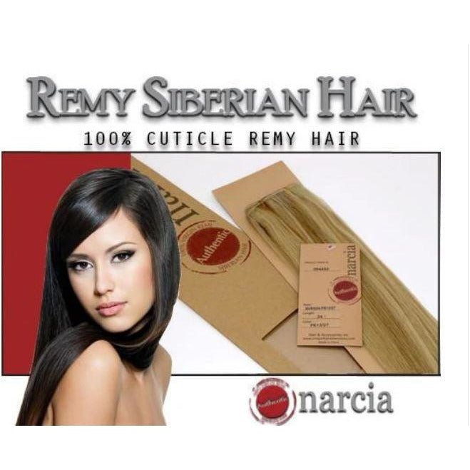 Narcia Remy Siberian Weft Silky Straight Hair Extensions - Choose Length