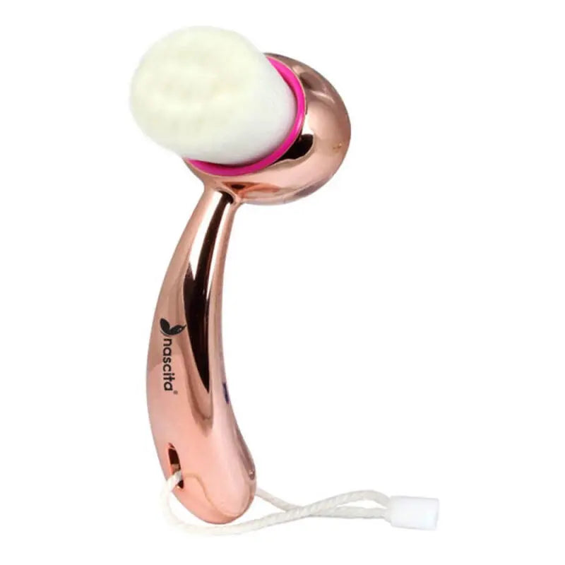 Nascita Bronzy Glow Face Cleansing Brush for Gentle Exfoliation